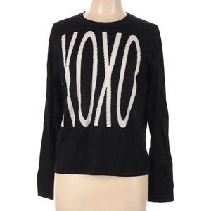 XOXO Black & white BR sweater NWT